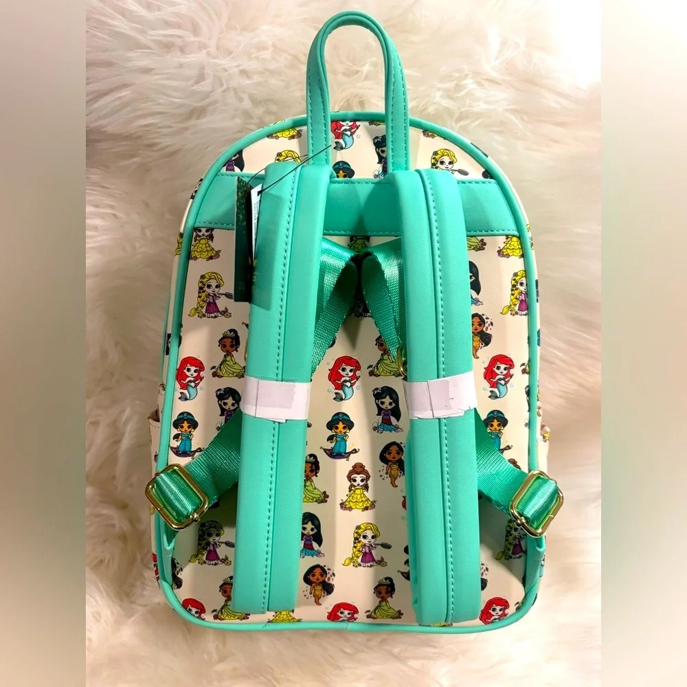 Loungefly Disney Princess Young AOP Backpack NEW